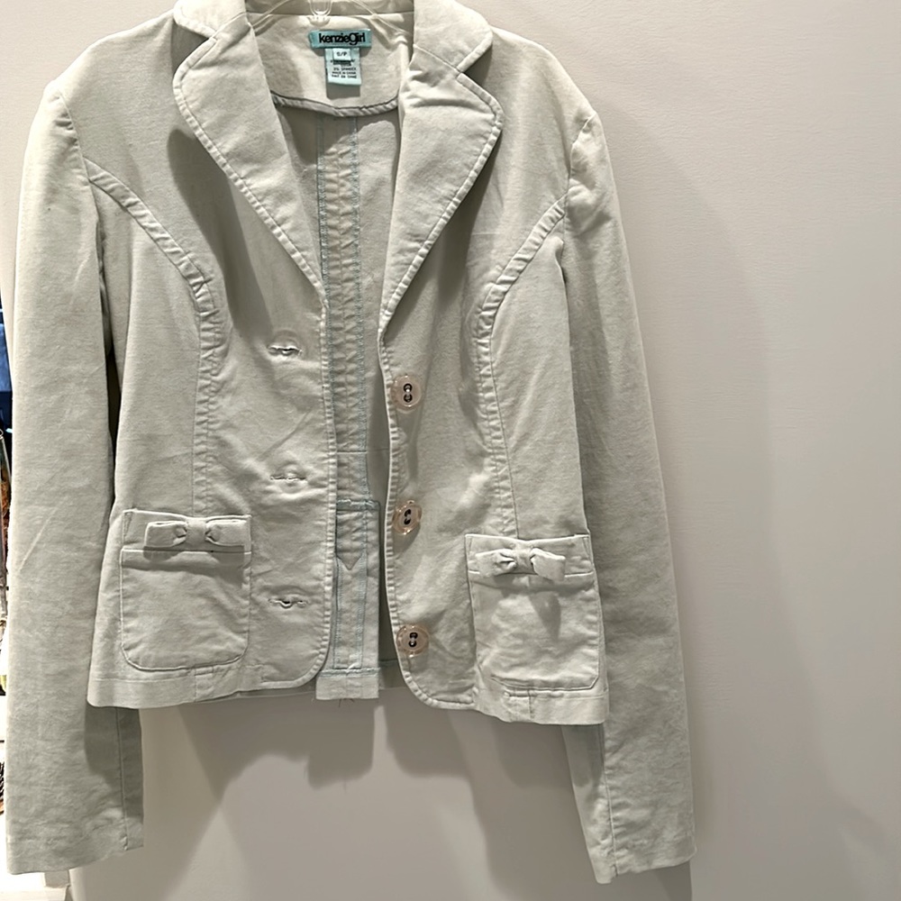 Light mint blazer